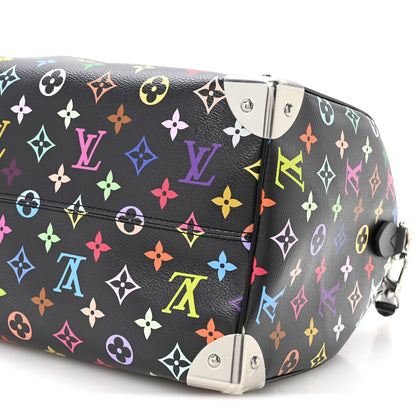 Louis Vuitton LV X TM Monogram Multicolor Speedy Soft 30 Black 9 of 10