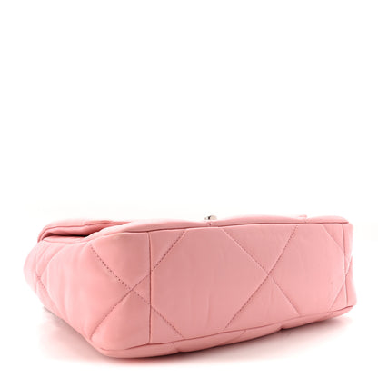 Chanel Lambskin Quilted Medium Chanel 19 Flap Light Pink 4 of 10