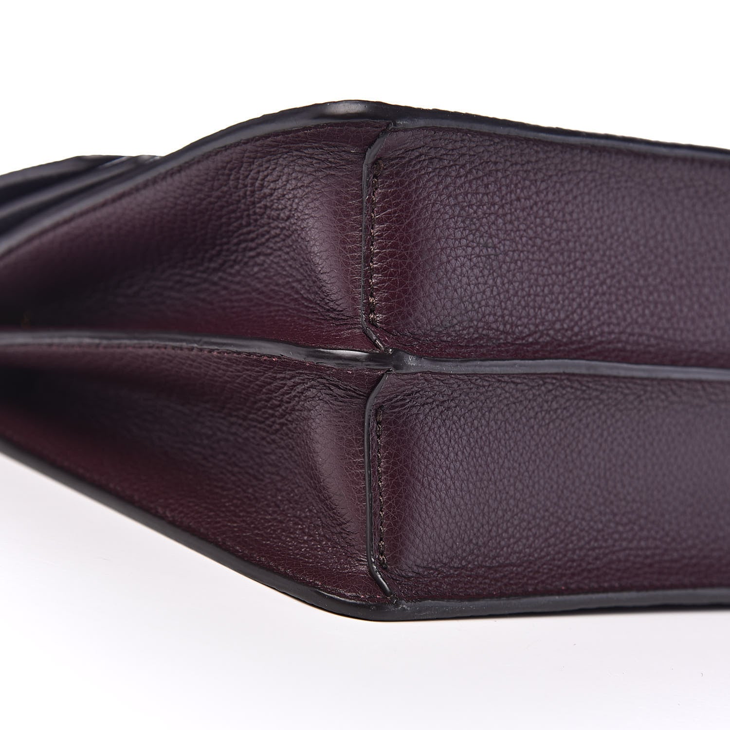 Mulberry Small Classic Grain Harlow Satchel Oxblood 8 of 10