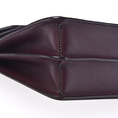 Mulberry Small Classic Grain Harlow Satchel Oxblood 8 of 10