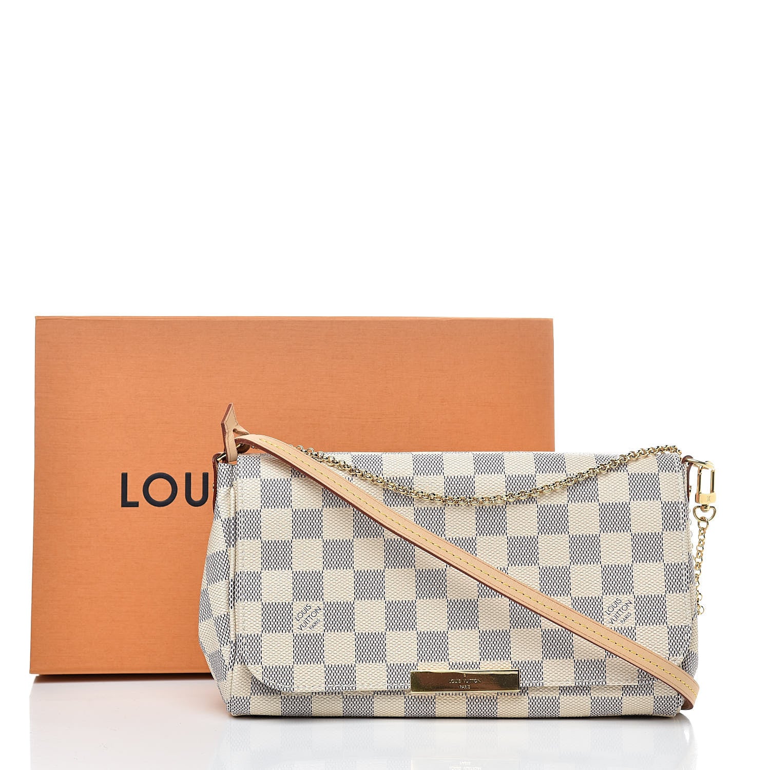 Louis Vuitton Damier Azur Favorite MM 11 of 11