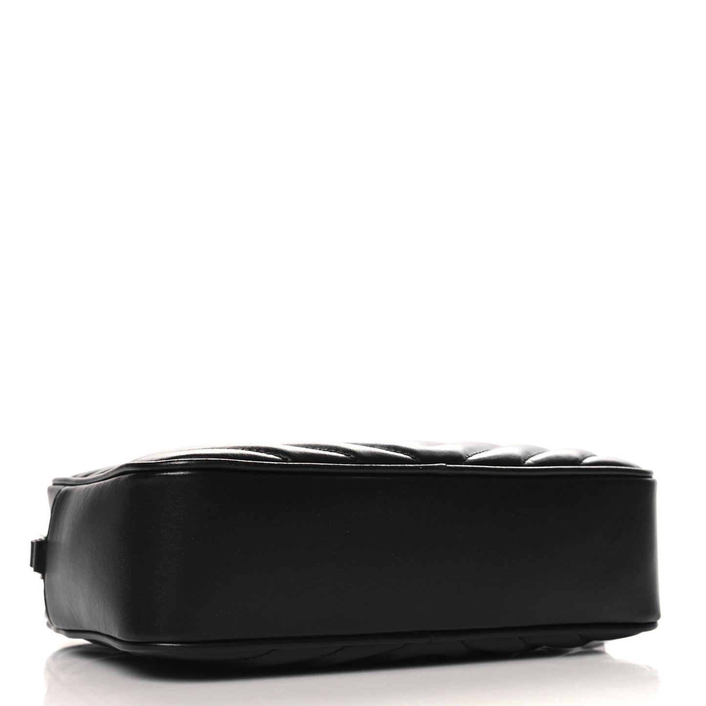 Calfskin Matelasse Monogram Lou Camera Bag Black