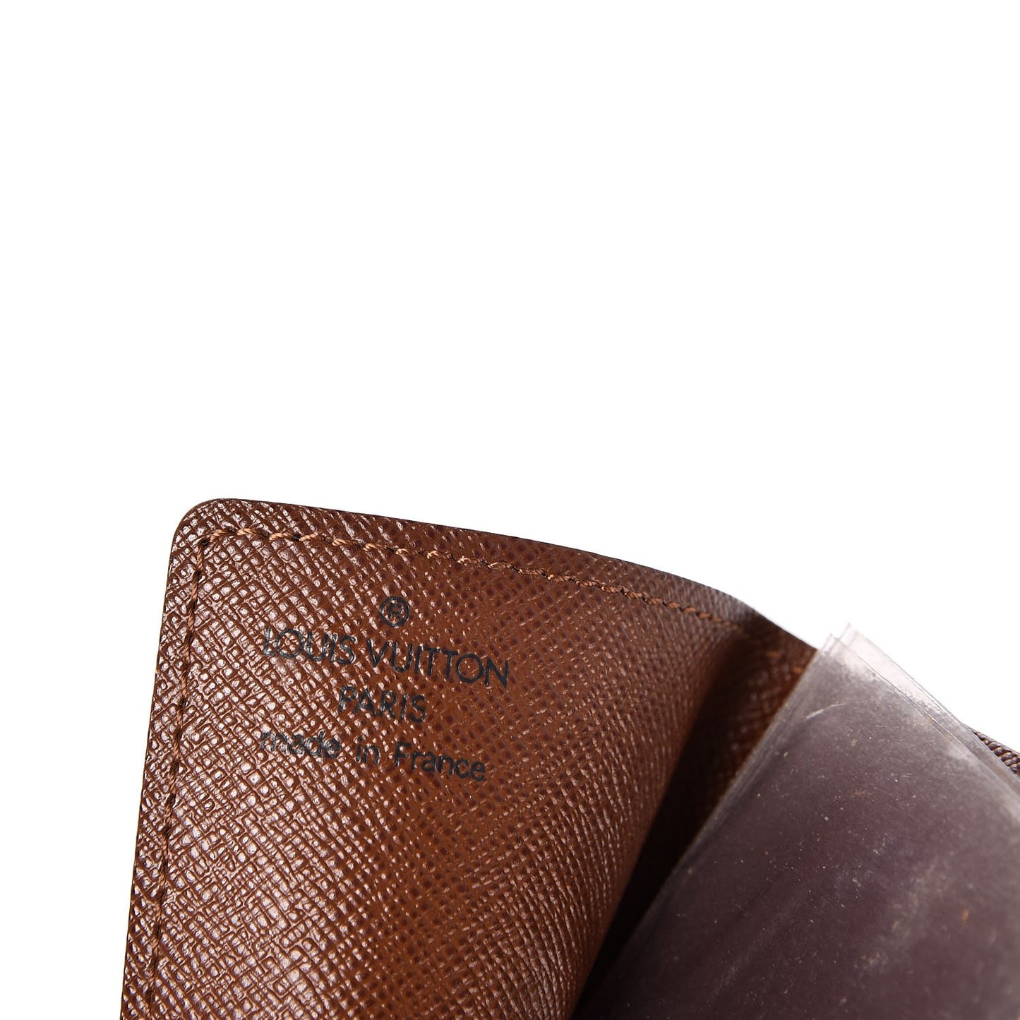 Monogram Credit Card Photo Holder
