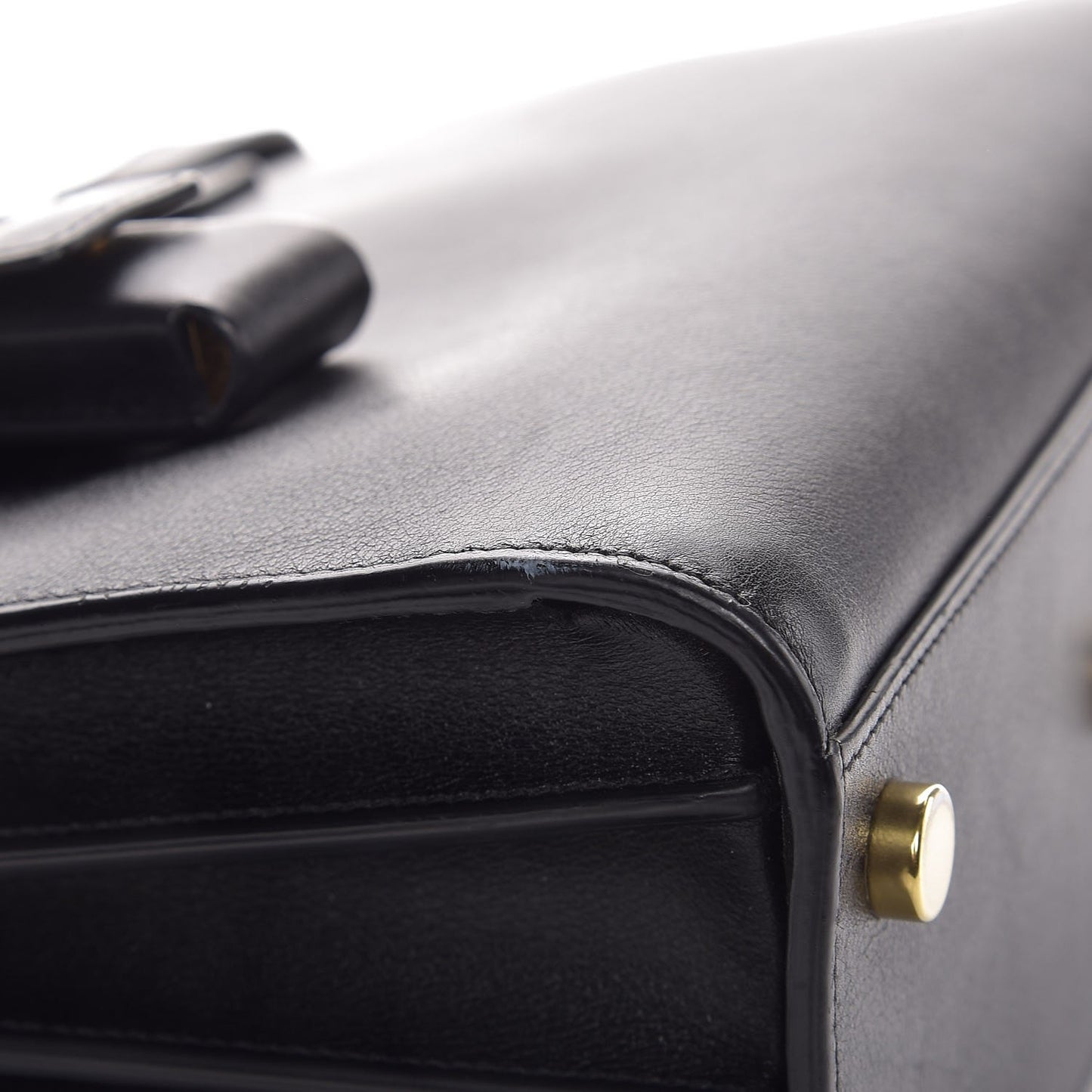Calfskin Nano Sac de Jour Black