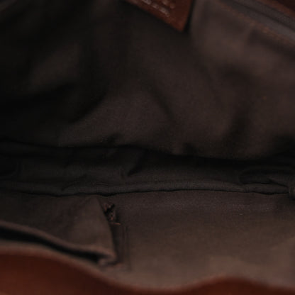 Gucci Monogram Eclipse Messenger Bag Dark Brown 5 of 12