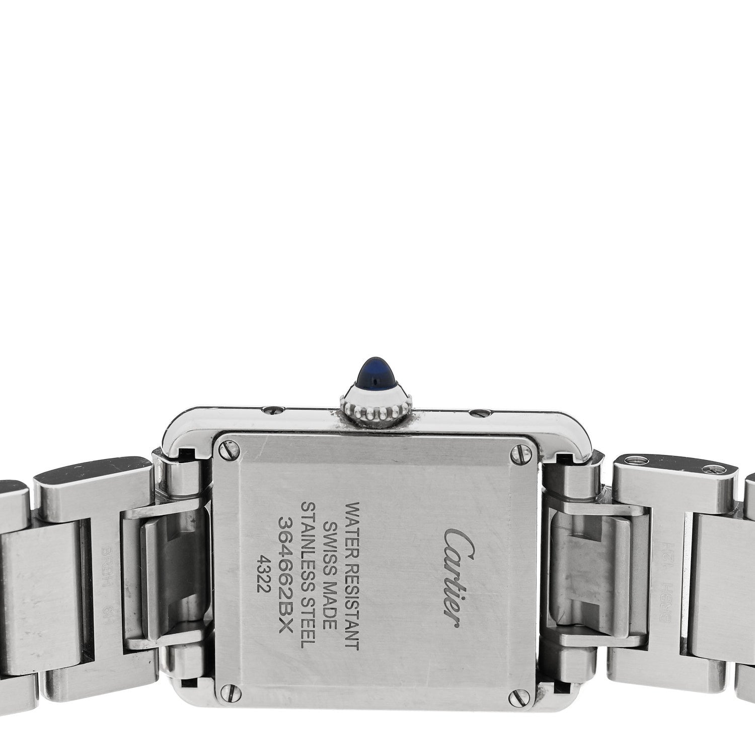 Cartier Stainless Steel 22mm Tank Must Quartz Watch 4 of 5