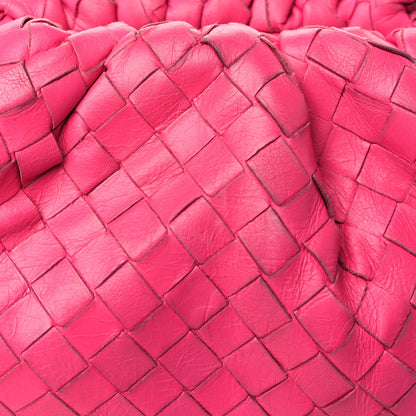 Bottega Veneta Nappa Intrecciato The Mini Pouch Rosa Shock 6 of 7