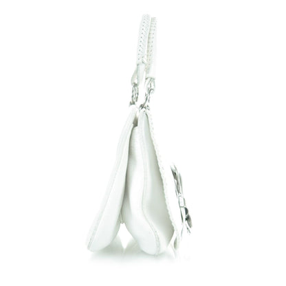 Christian Dior Leather Whipstitch Gaucho White 3 of 10
