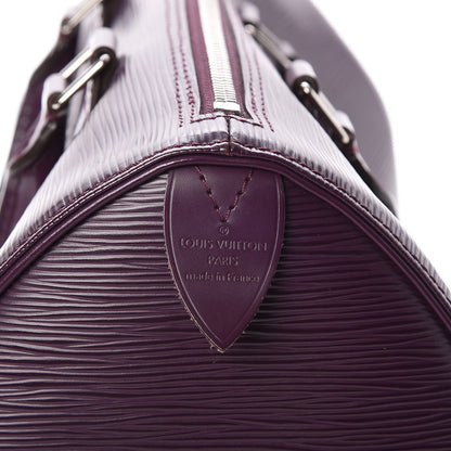 Louis Vuitton Epi Speedy 25 Cassis 5 of 8
