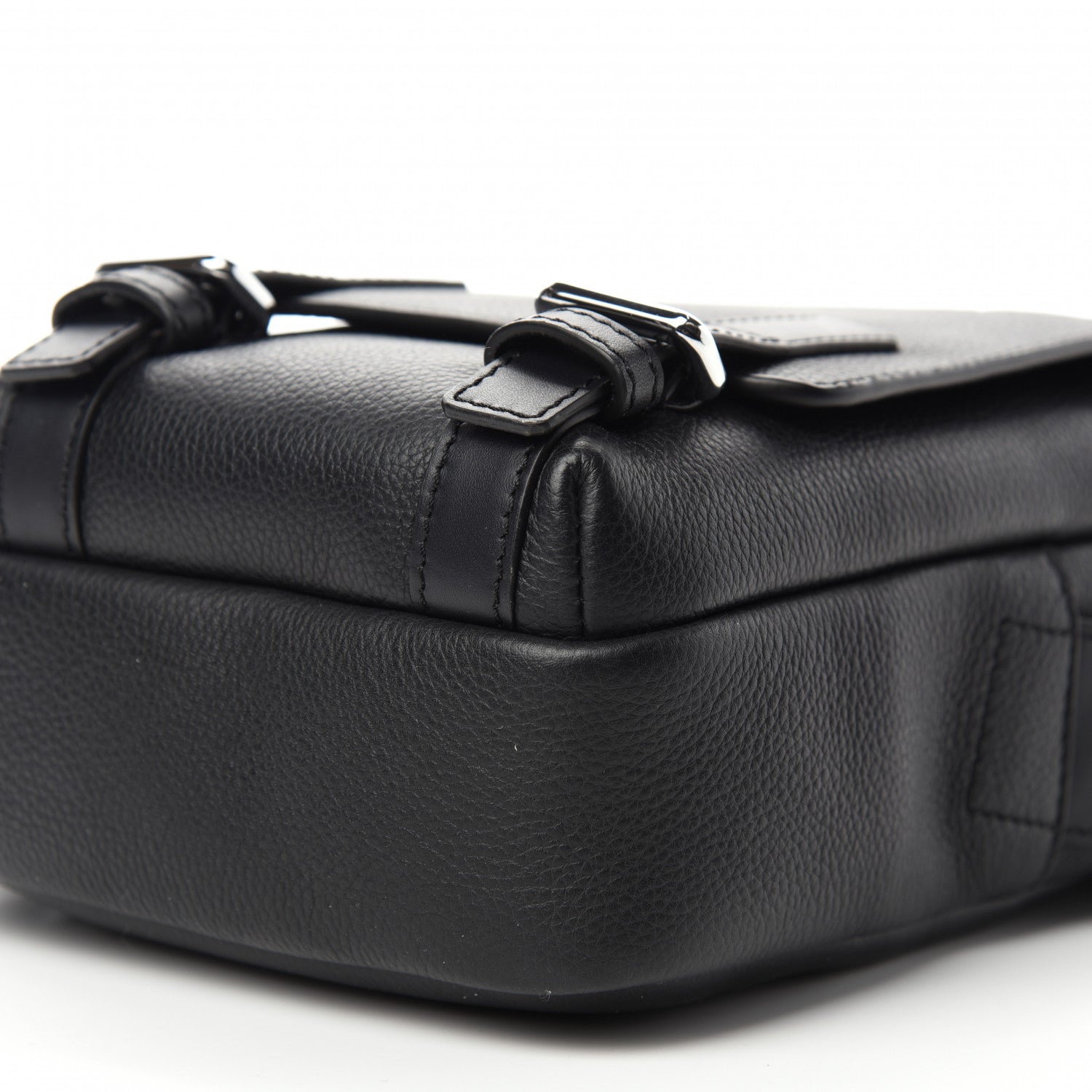 Loewe Soft Grained Calfskin XS Military Crossbody Black 10 of 10