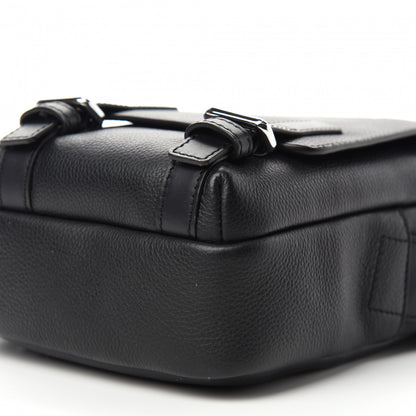 Loewe Soft Grained Calfskin XS Military Crossbody Black 10 of 10