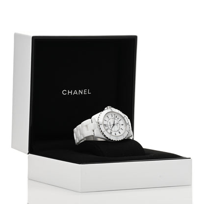 Chanel Stainless Steel Ceramic 38mm J12 Automatic Watch White 5 of 5