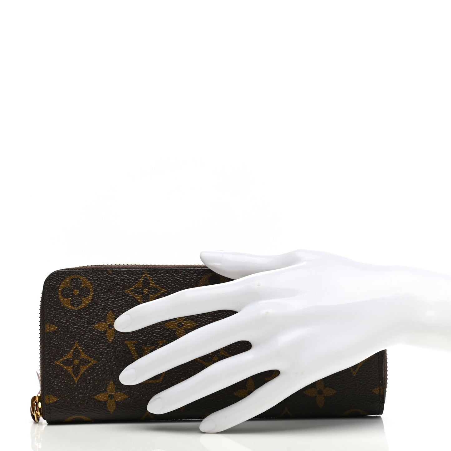 Monogram Clemence Wallet Fuchsia