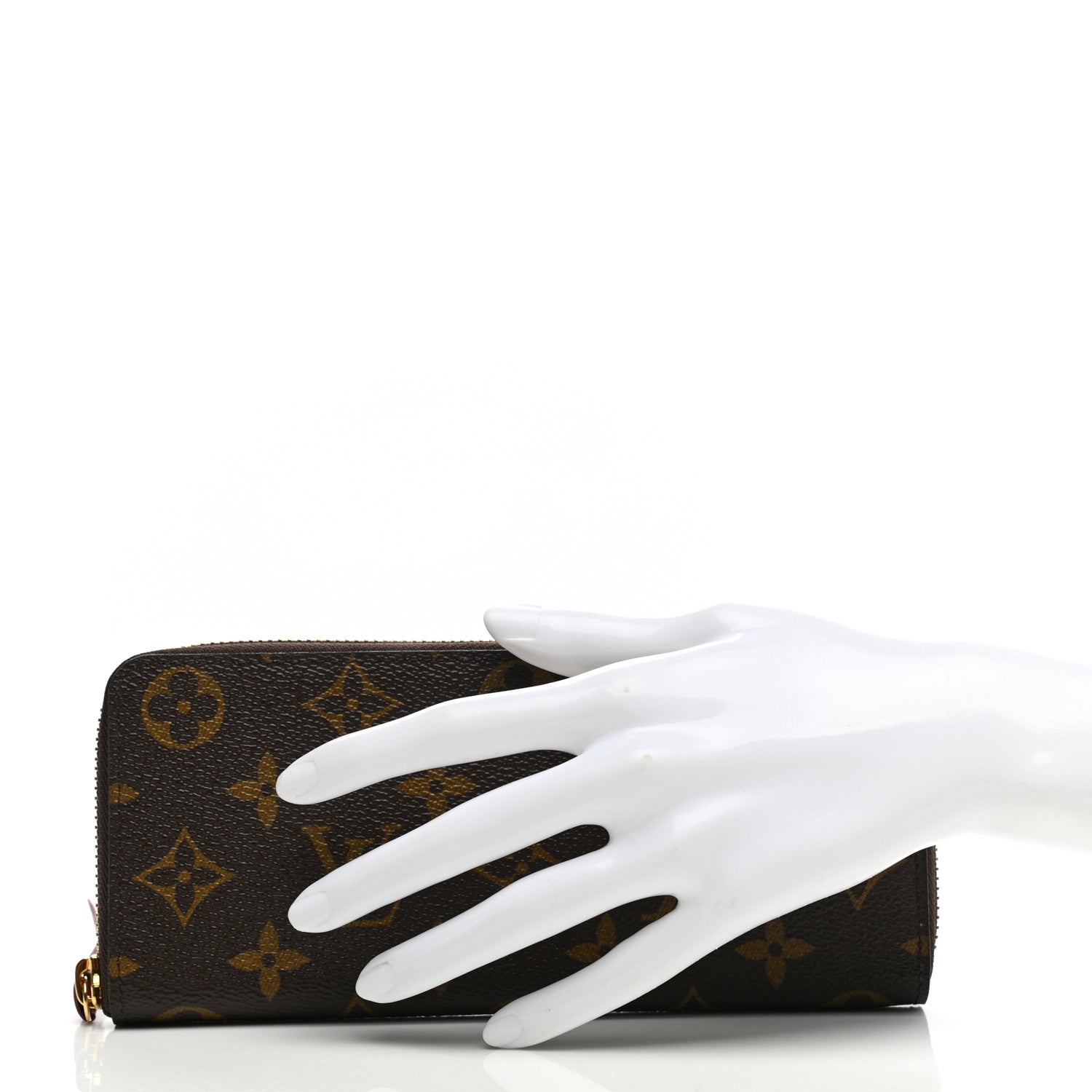 Louis Vuitton Monogram Clemence Wallet Fuchsia 2 of 7