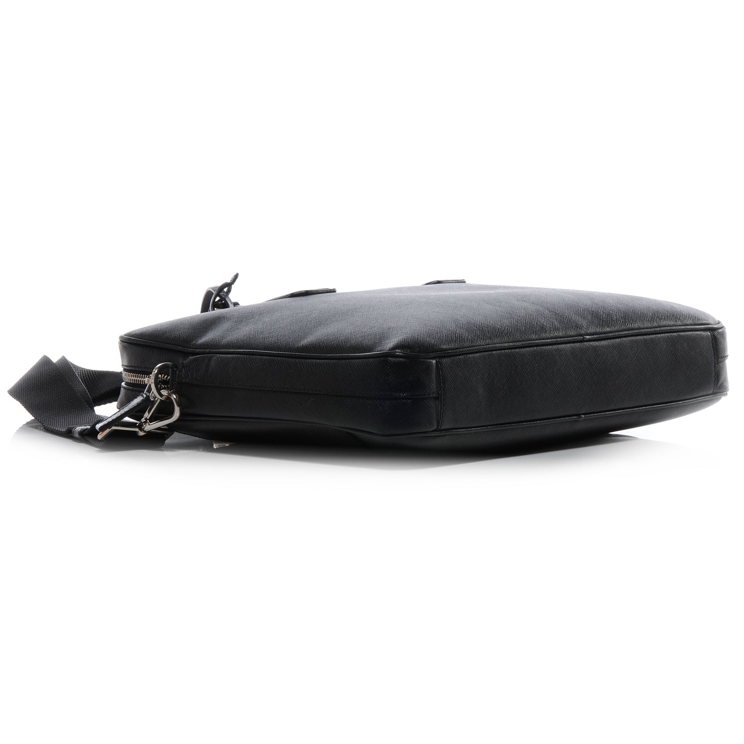 Saffiano Travel Briefcase Nero Black
