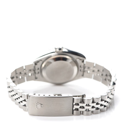 Rolex Stainless Steel 18K White Gold Diamond 26mm Oyster Perpetual Datejust Watch Silver Jubilee 79174 3 of 6