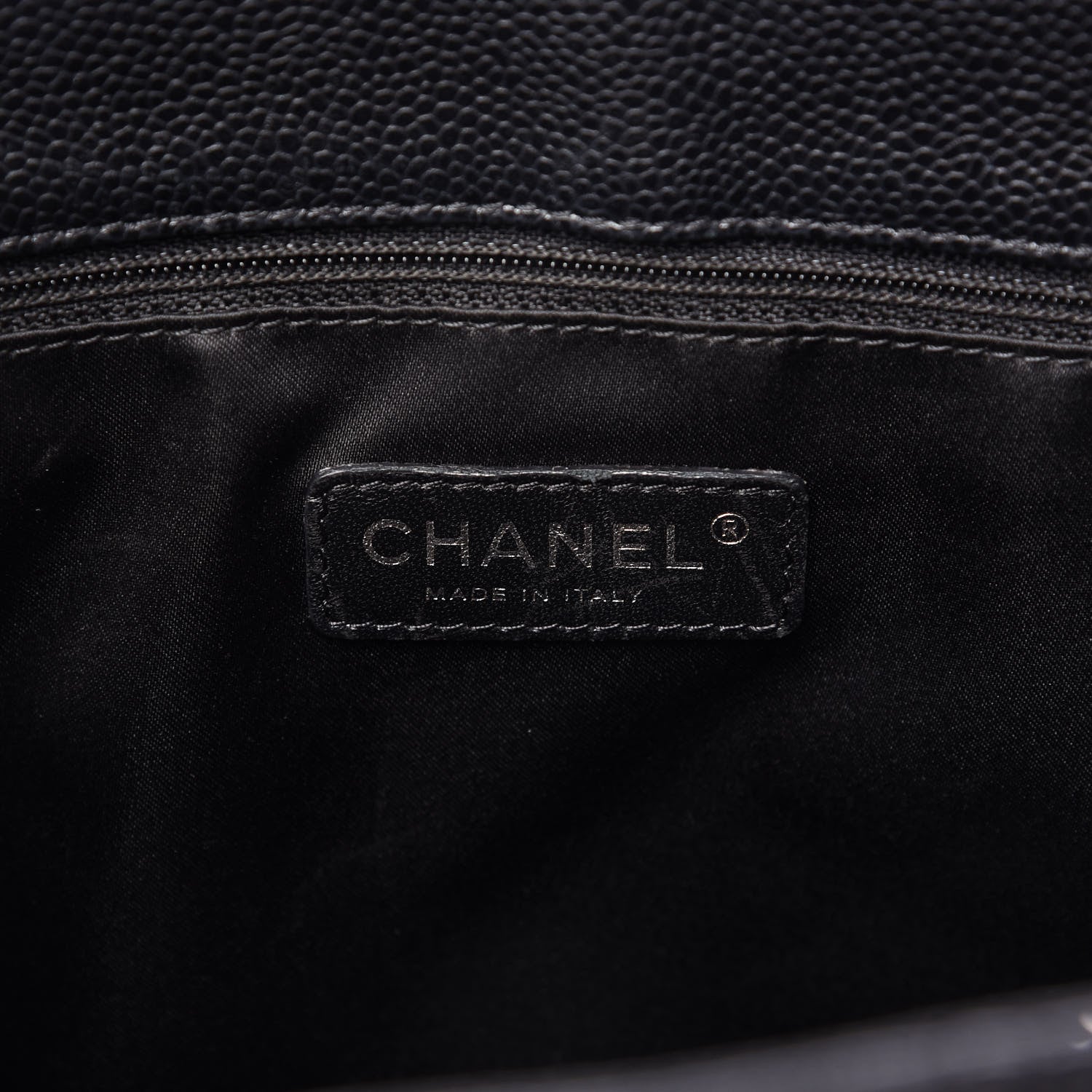 Chanel Caviar Quilted Grand Shopping Tote GST Black 8 of 11