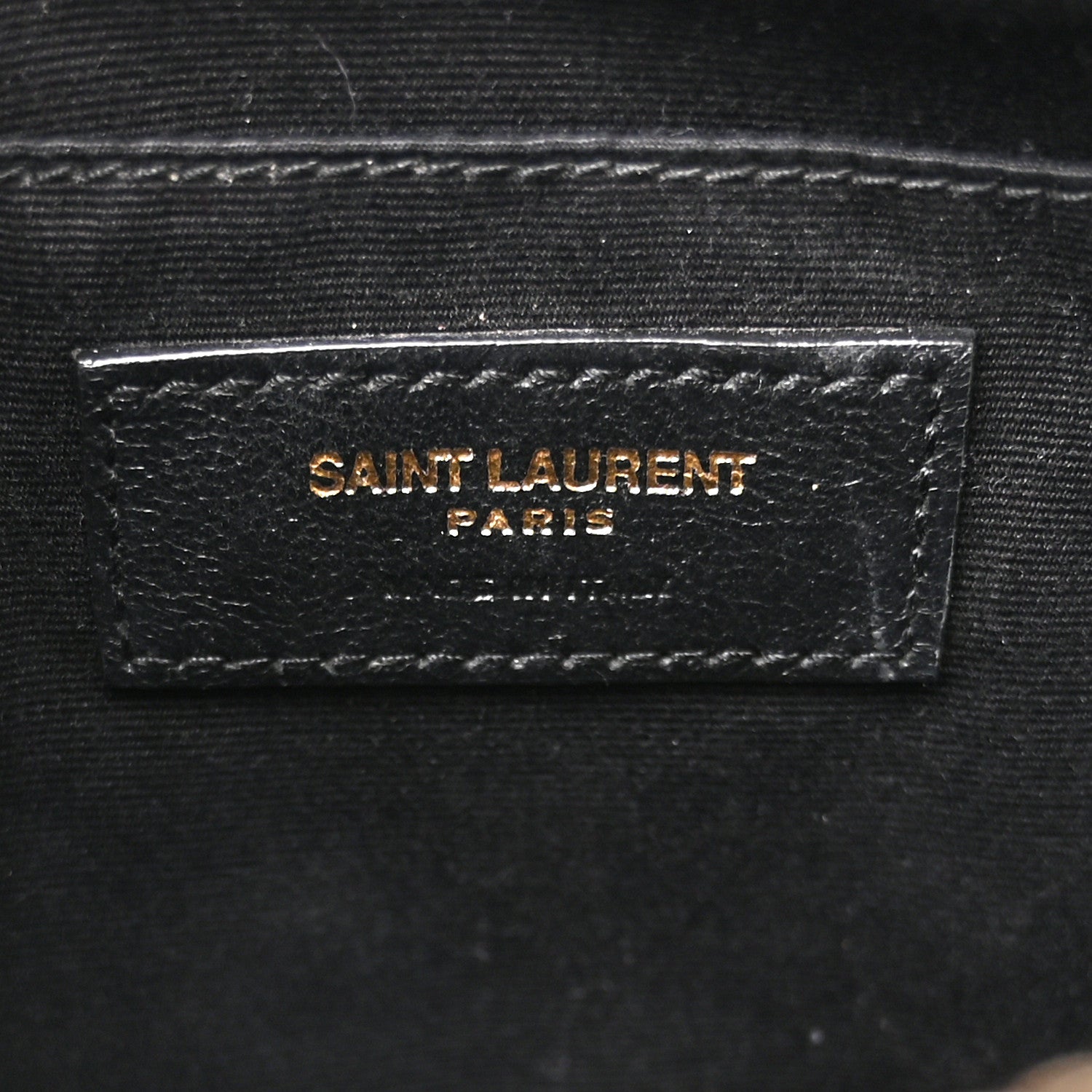 Saint Laurent Calfskin Matelasse Monogram Lou Camera Bag Dark Beige 6 of 16