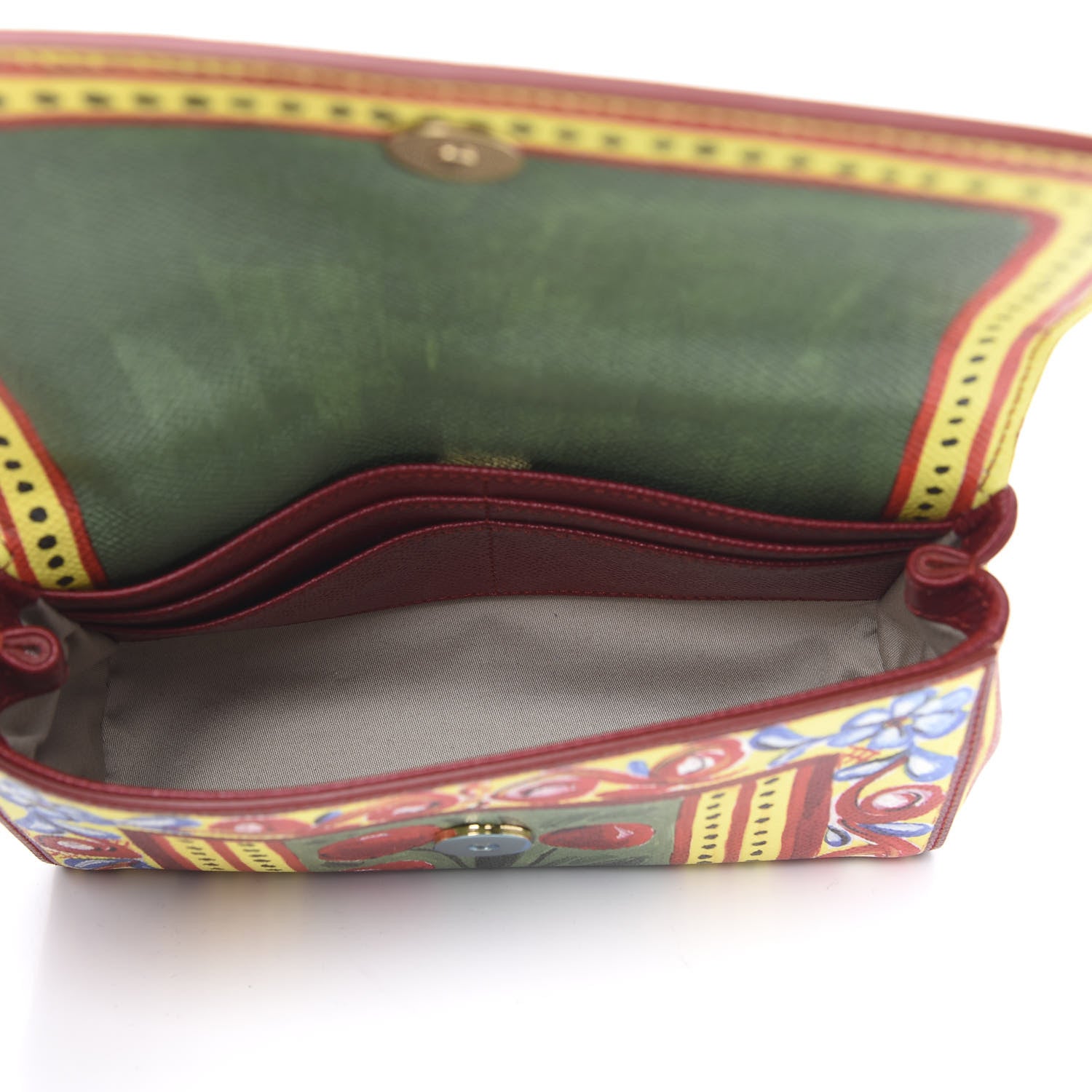 Dolce & Gabbana Dauphine Majolica Printed Mini Miss Sicily Satchel Multicolor 5 of 9