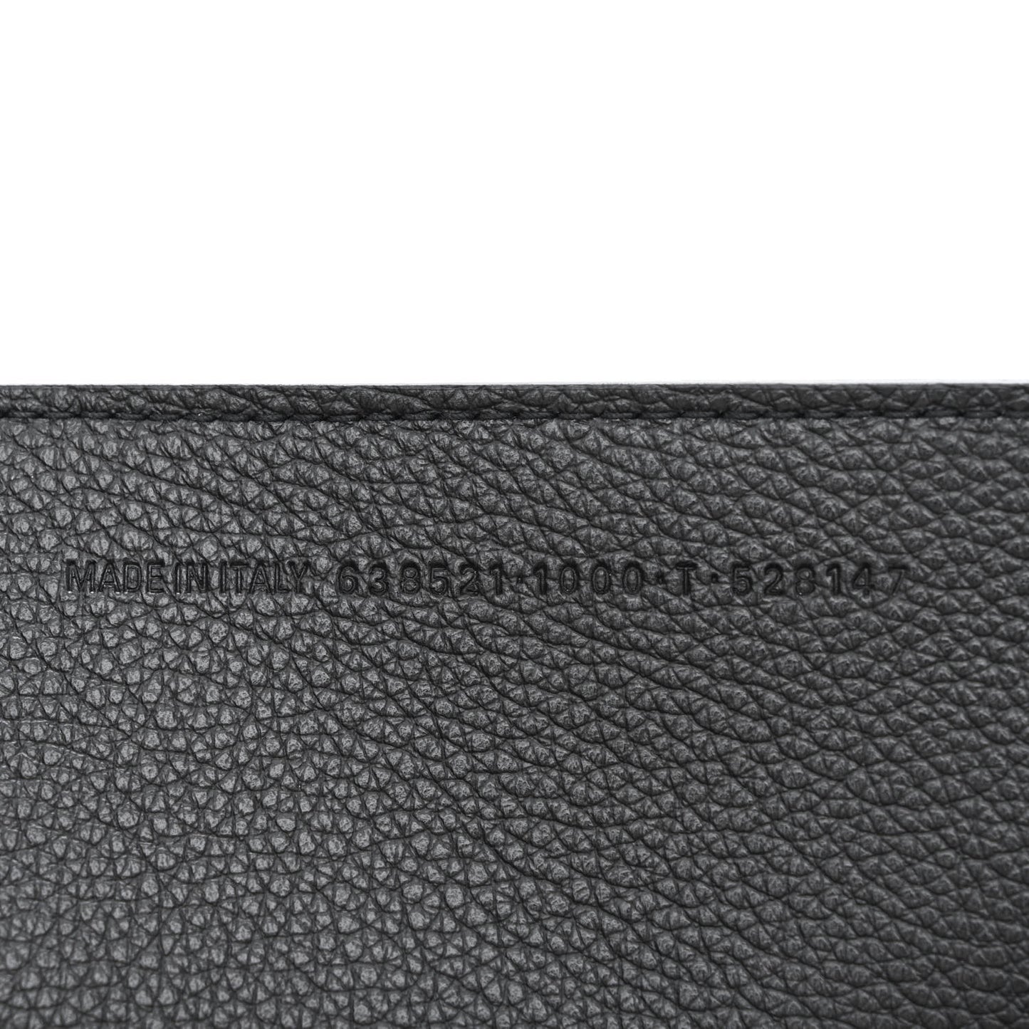 Grained Calfskin Neo Classic Gold Hardware S City Black