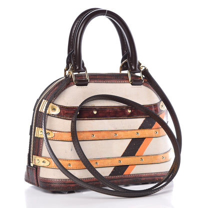 Louis Vuitton Transformed Canvas Time Trunk Alma BB Beige 3 of 11