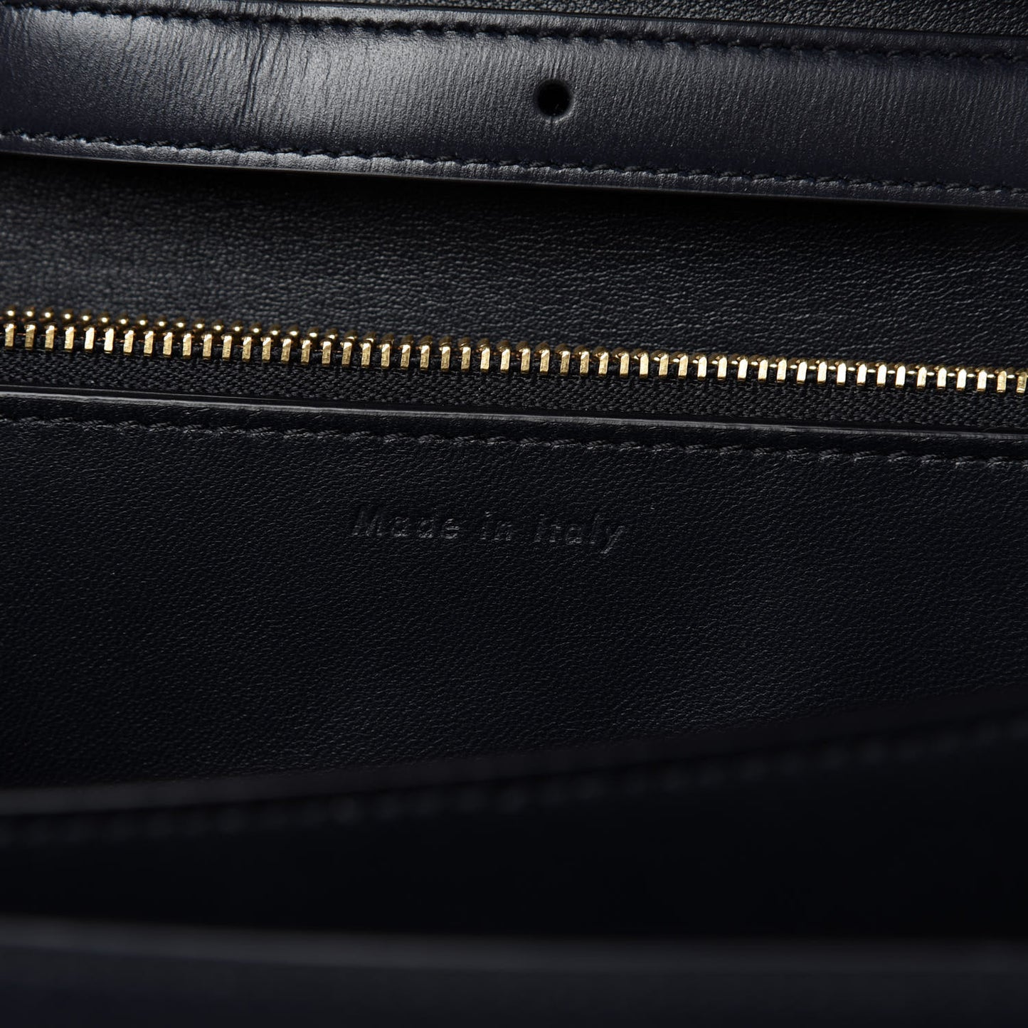 Box Calfskin Medium Classic Box Flap Bag Navy