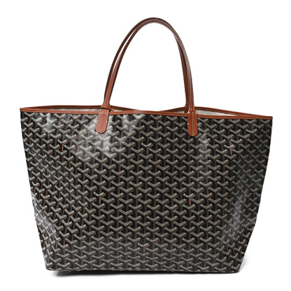 Goyard Goyardine Saint Louis GM Black Gold 1 of 12
