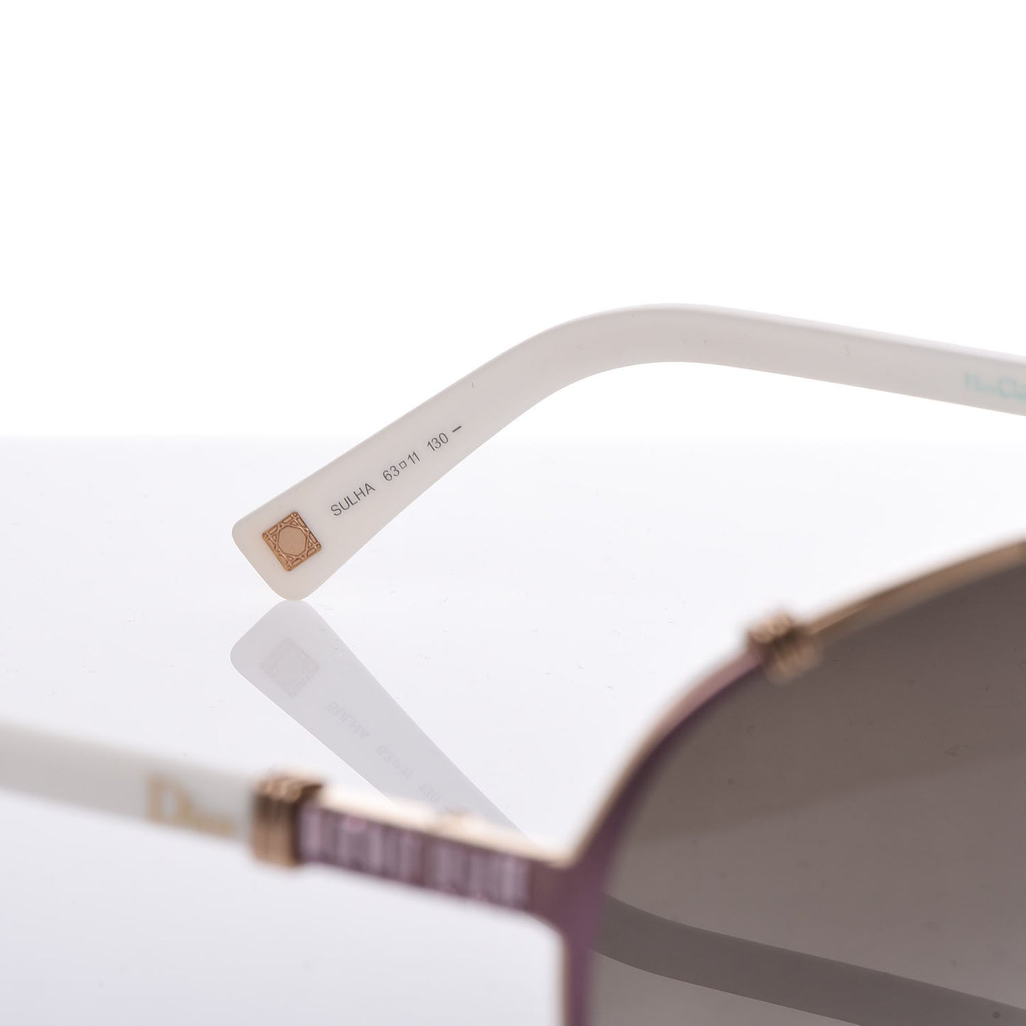 Chicago 2 Aviator Sunglasses White