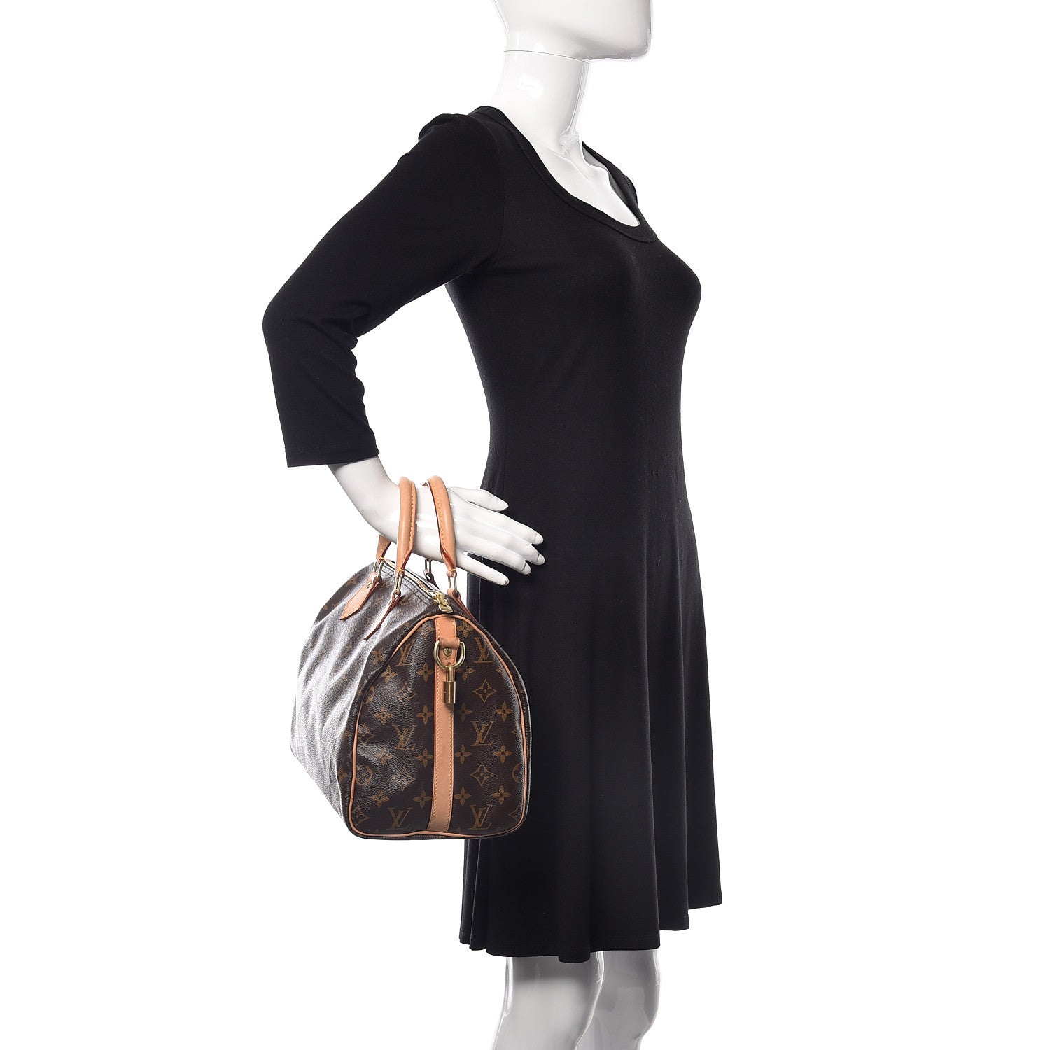 Louis Vuitton Monogram Speedy Bandouliere 30 2 of 19