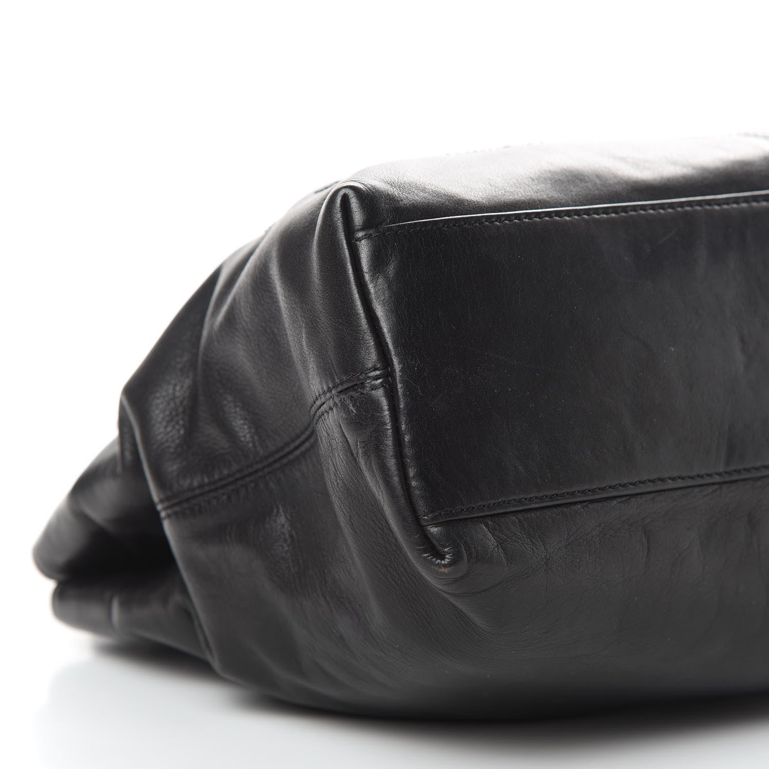 Chanel Lambskin CC Tote Black 10 of 14
