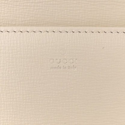 Gucci GG Supreme Monogram Azalea Calfskin Horsebit 1955 Wallet On Chain Beige Ebony Mystic White 6 of 12
