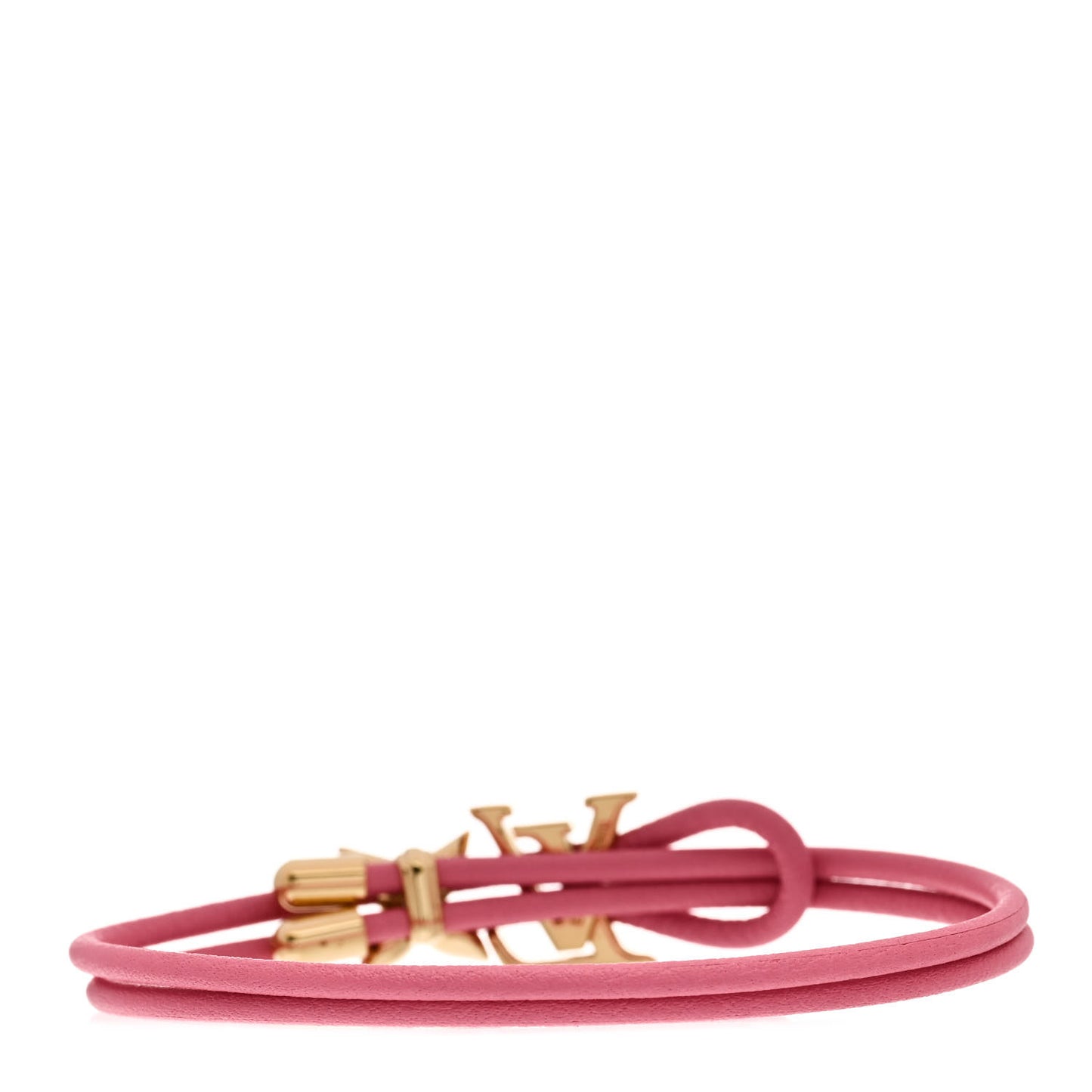 Calfskin Bloom Bracelet Pink