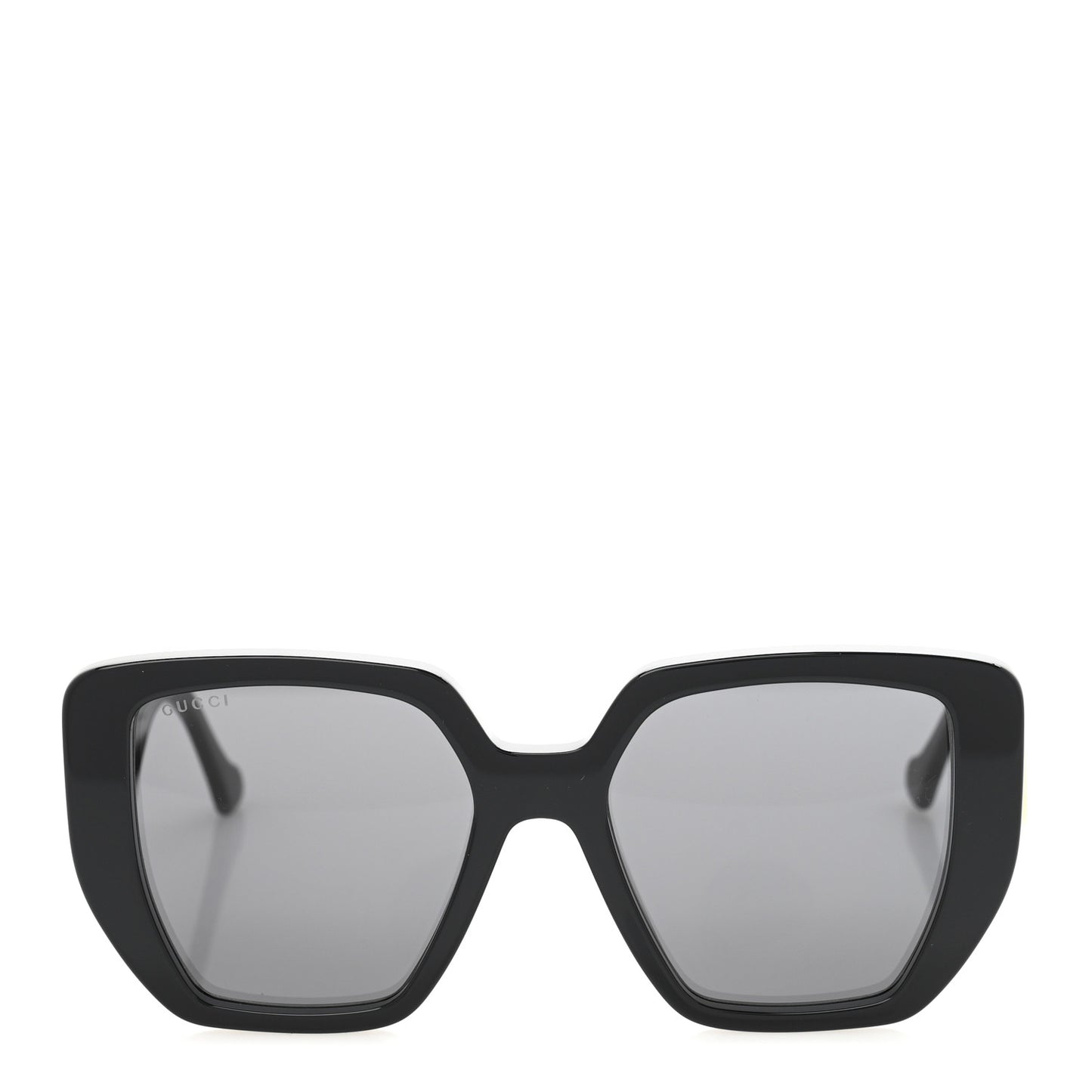 Acetate Square Frame Sunglasses GG0956S Black