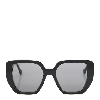 Gucci Acetate Square Frame Sunglasses GG0956S Black 2 of 10