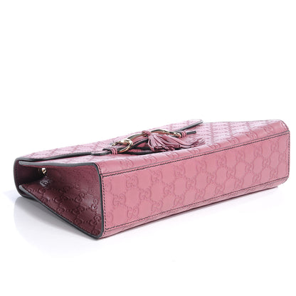 Gucci Guccissima Medium Emily Chain Shoulder Bag Peonia Flower 4 of 9