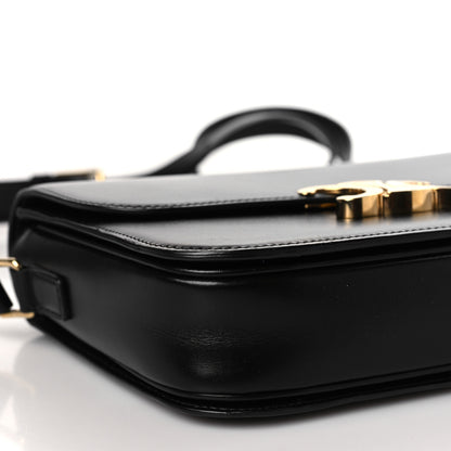 Celine Shiny Calfskin Medium Triomphe Black 9 of 10