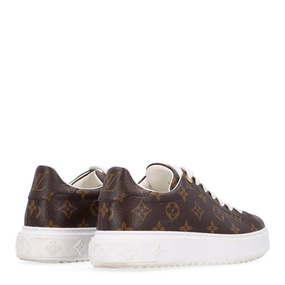 Louis Vuitton Monogram Time Out Sneakers 38.5 5 of 10