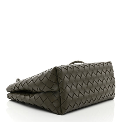 Bottega Veneta Nappa Intrecciato Small Andiamo Shoulder Bag Cypress 4 of 10