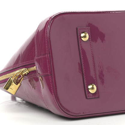 Louis Vuitton Vernis Alma MM Amethyste 9 of 12