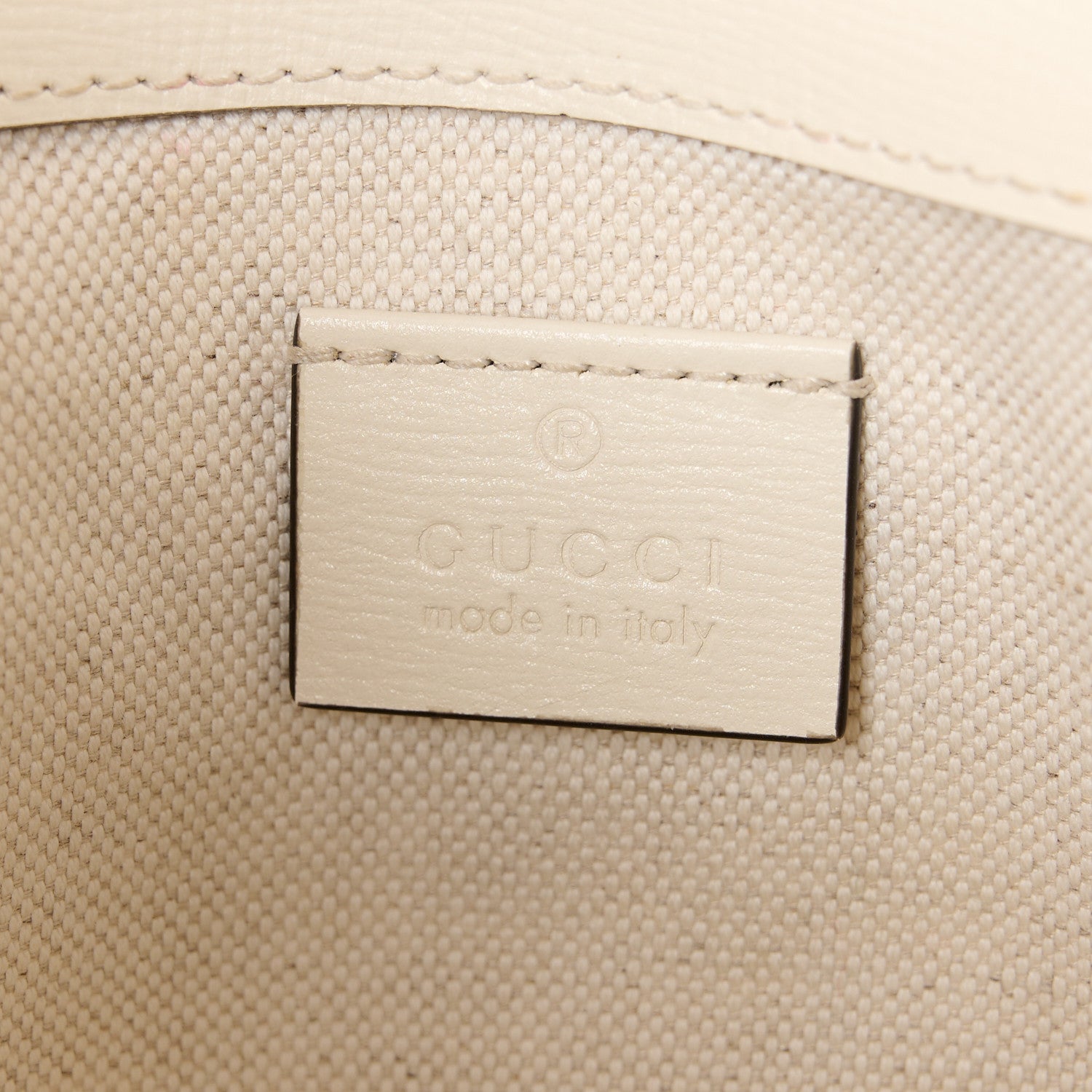 Gucci GG Supreme Monogram Web Mini Horsebit 1955 Shoulder Bag Beige Mystic White 6 of 12