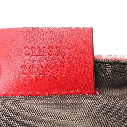 Gucci GG Supreme Monogram Strawberry Messenger Diaper Bag Beige 7 of 10