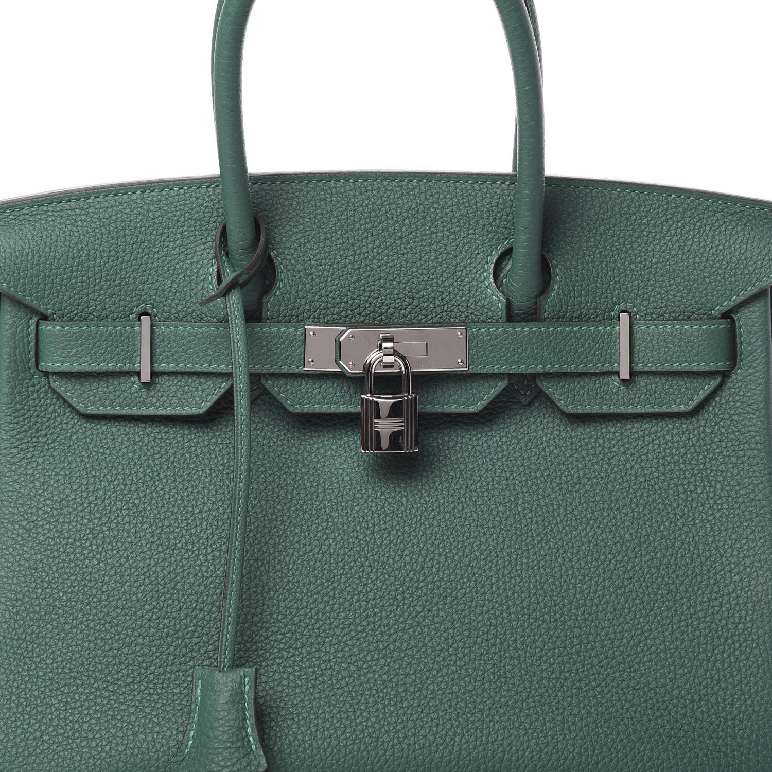 Hermes Togo Birkin 30 Malachite 8 of 11