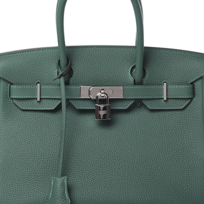 Hermes Togo Birkin 30 Malachite 8 of 11