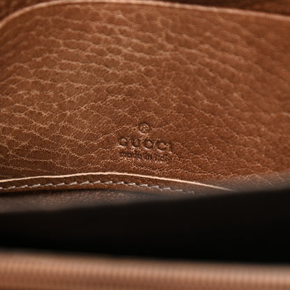 Gucci Guccissima Bamboo Tassel Zip Around Wallet Light Brown 6 of 9