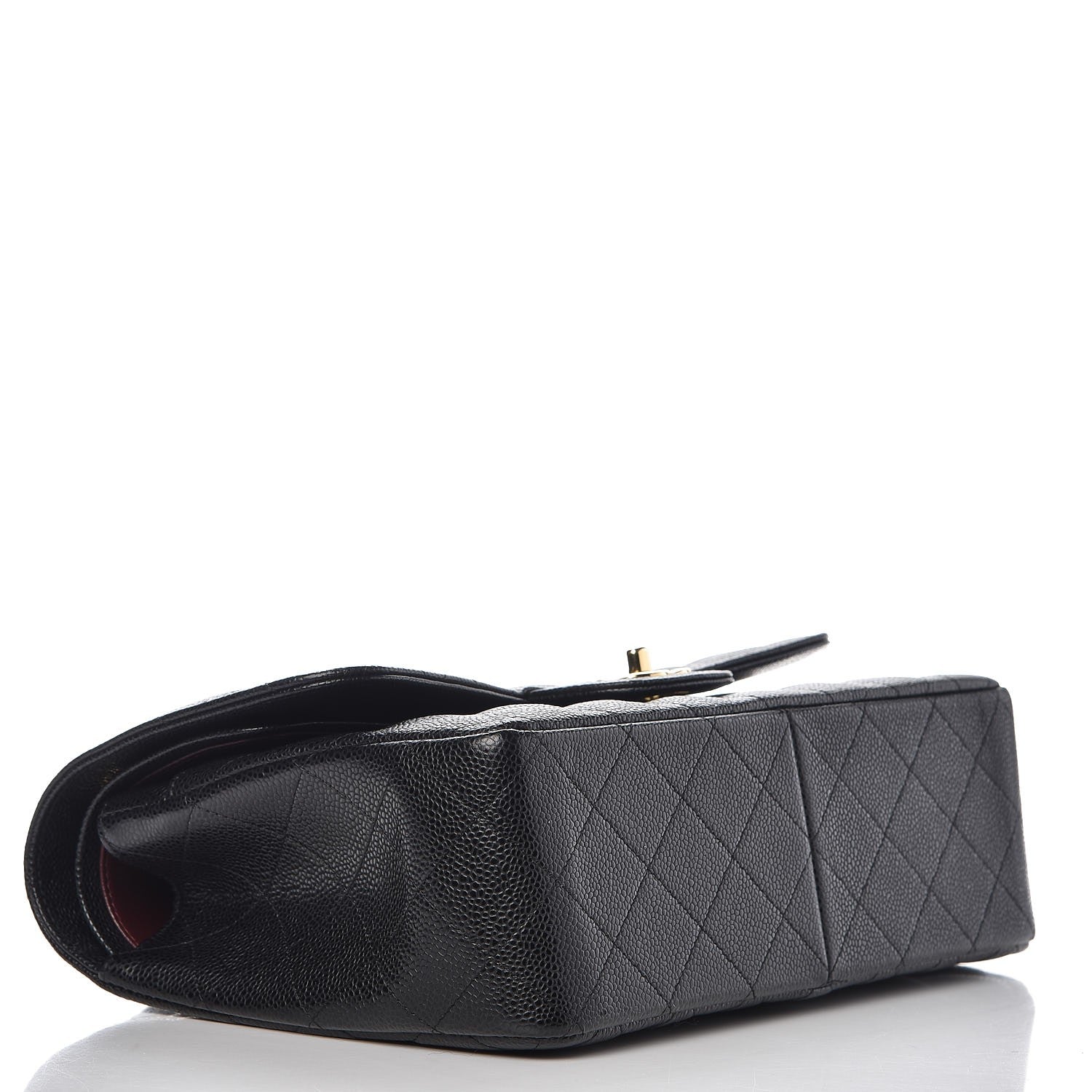 Chanel Caviar Quilted Jumbo Double Flap Black 4 of 9