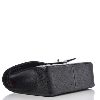 Chanel Caviar Quilted Jumbo Double Flap Black 4 of 9