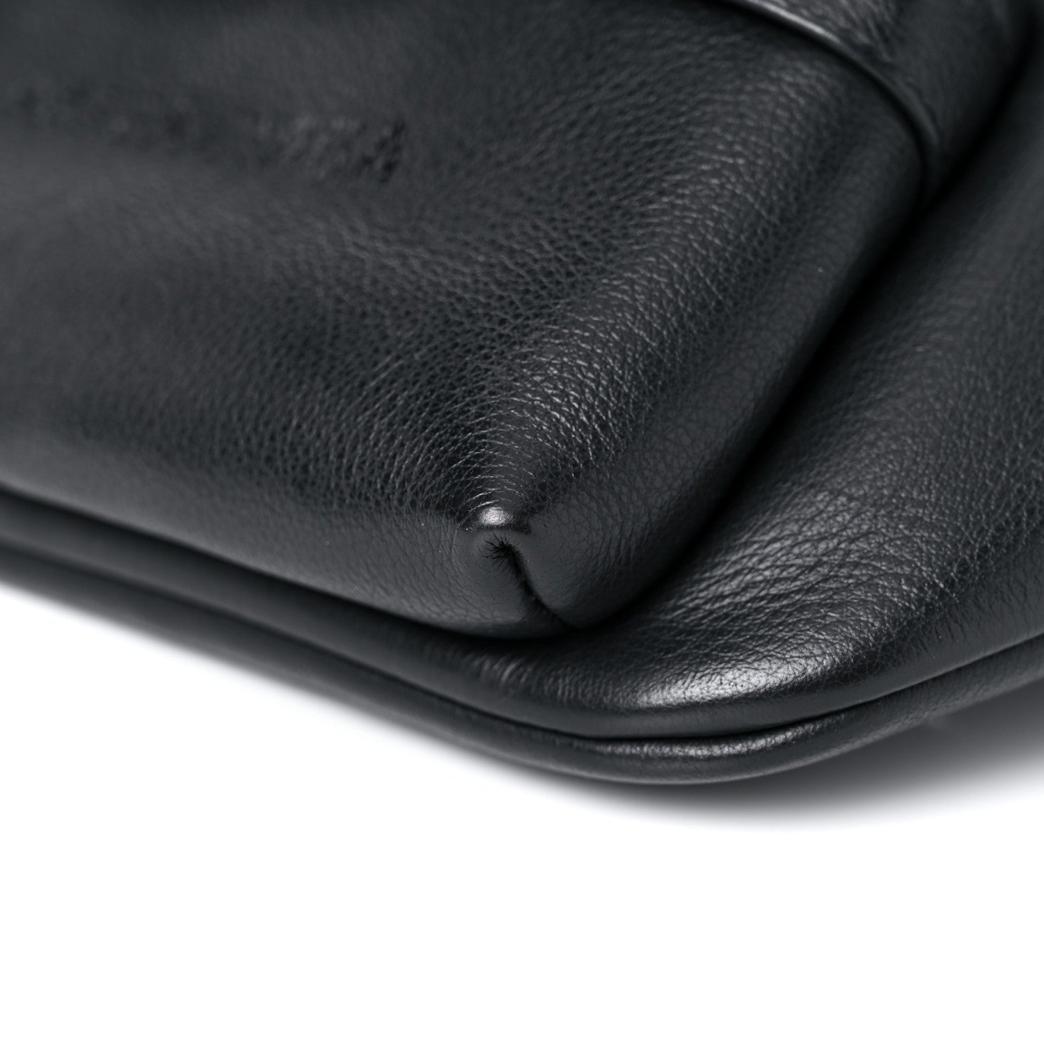 Balenciaga Smooth Calfskin Logo Large Everyday Beltpack Black 8 of 13