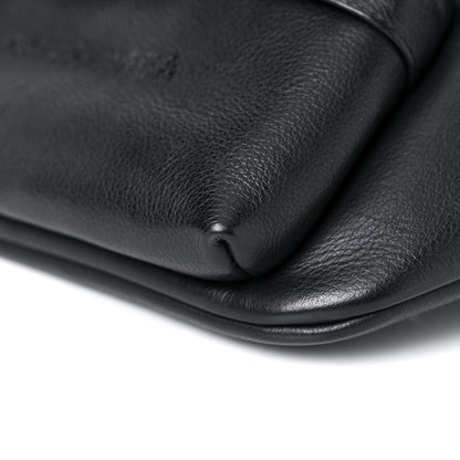 Balenciaga Smooth Calfskin Logo Large Everyday Beltpack Black 8 of 13