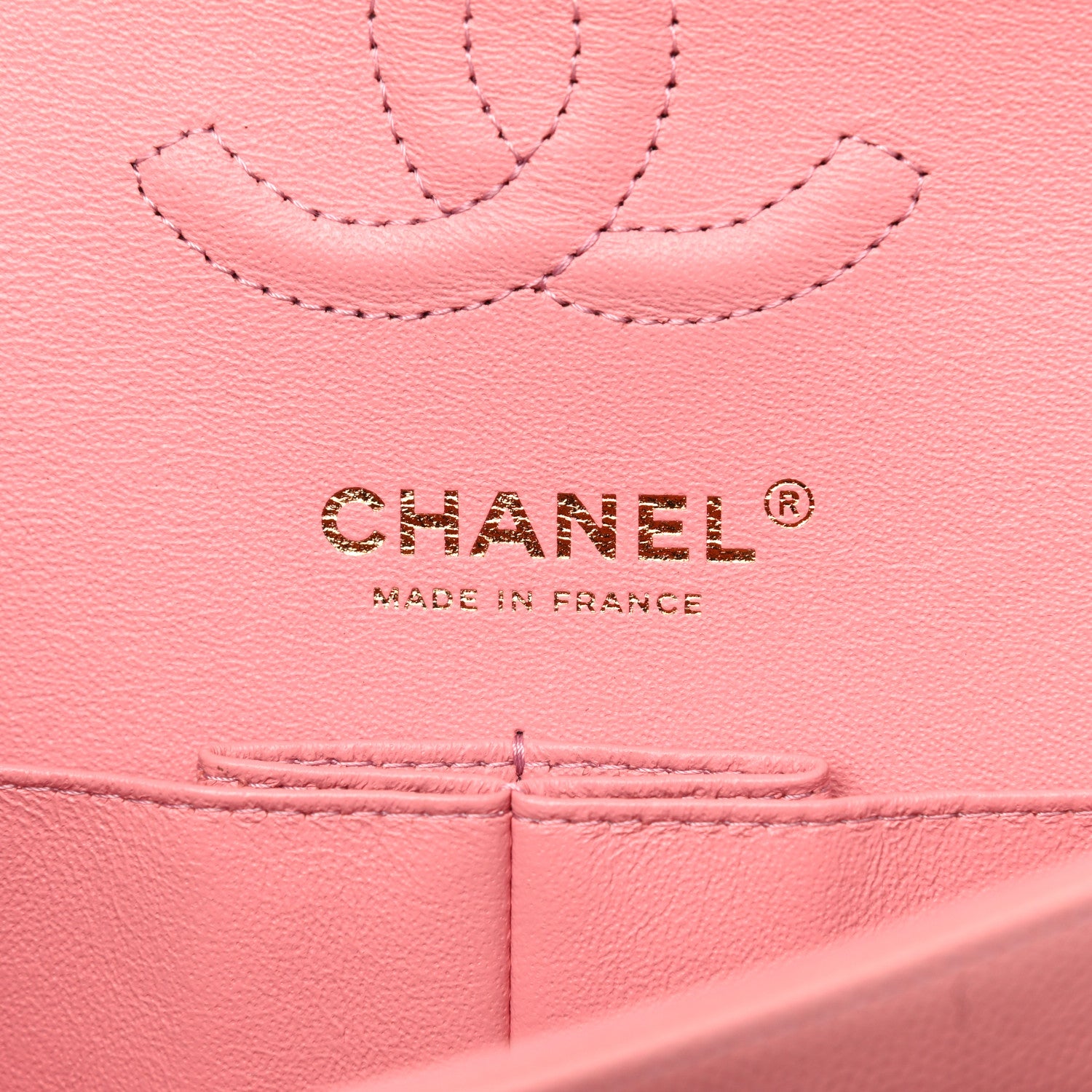 Chanel Caviar Chevron Quilted Small Double Flap Pink 6 of 10