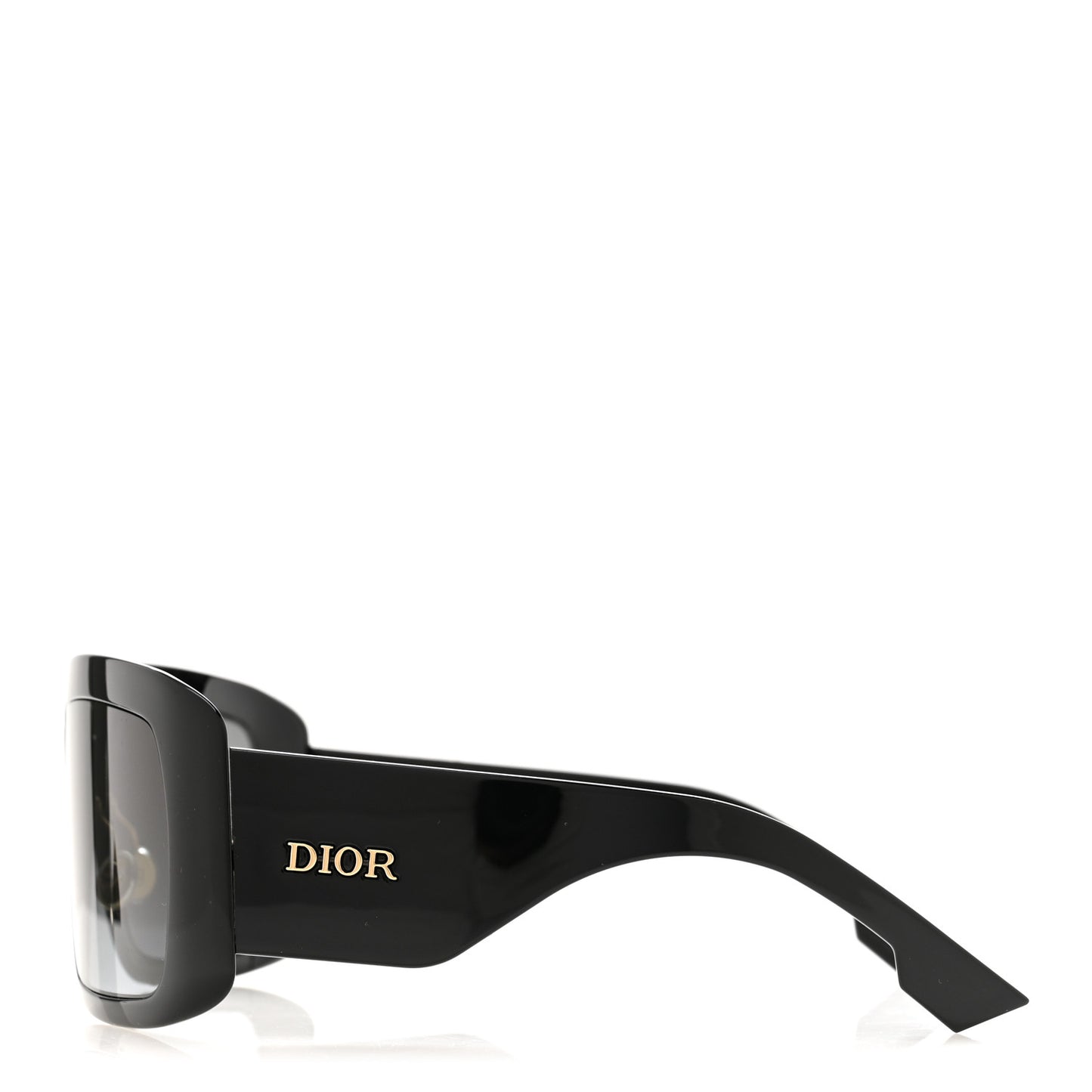 Acetate Dior SoLight2 Square Sunglasses Black